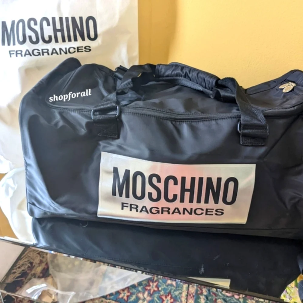 Moschino duffel bag